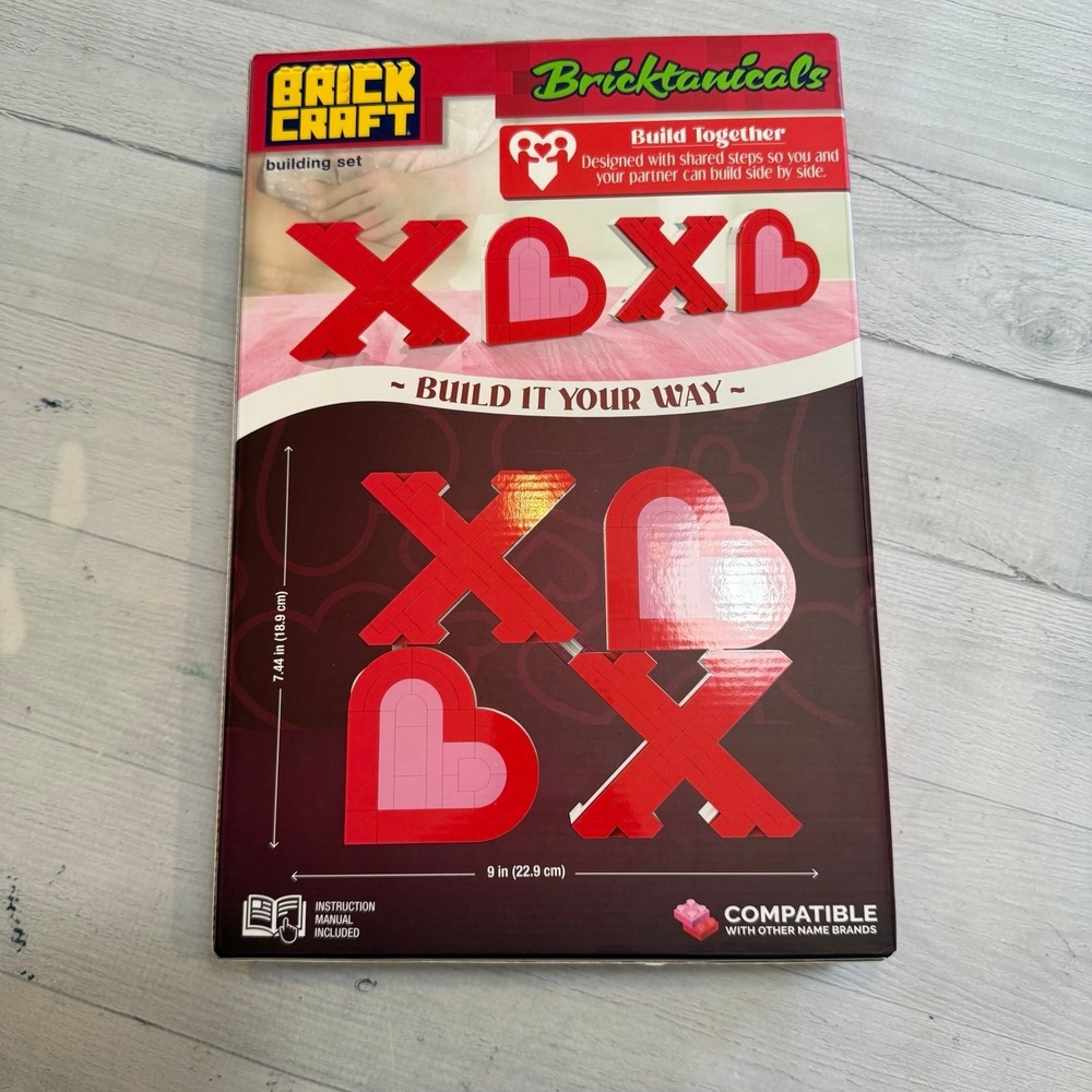 Brick‎ Craft Bricktanicals XOXO sign NEW